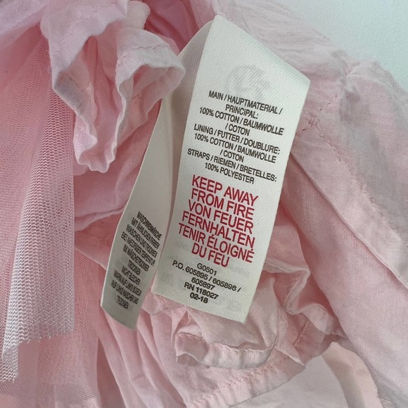 Mini Boden Pink Dress with Colorful Butterfly Design - Picture 10 of 11